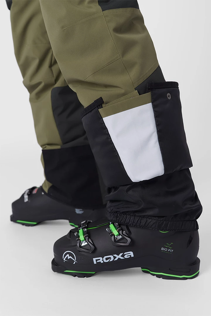 ПОЛУКОМБИНЕЗОН ГОРНОЛЫЖНЫЙ УТЕПЛЕННЫЙ АЯН мужской 25-12214 56 изображение 11