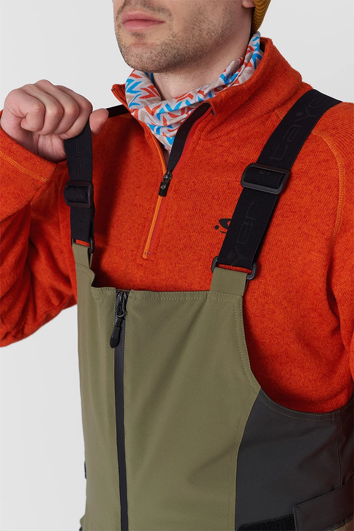 ПОЛУКОМБИНЕЗОН ГОРНОЛЫЖНЫЙ УТЕПЛЕННЫЙ АЯН мужской 25-12214 56 изображение 6