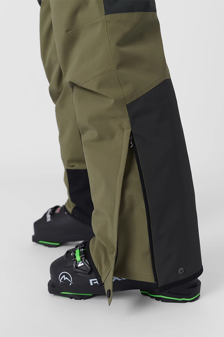 ПОЛУКОМБИНЕЗОН ГОРНОЛЫЖНЫЙ УТЕПЛЕННЫЙ АЯН мужской 25-12214 56 изображение 10