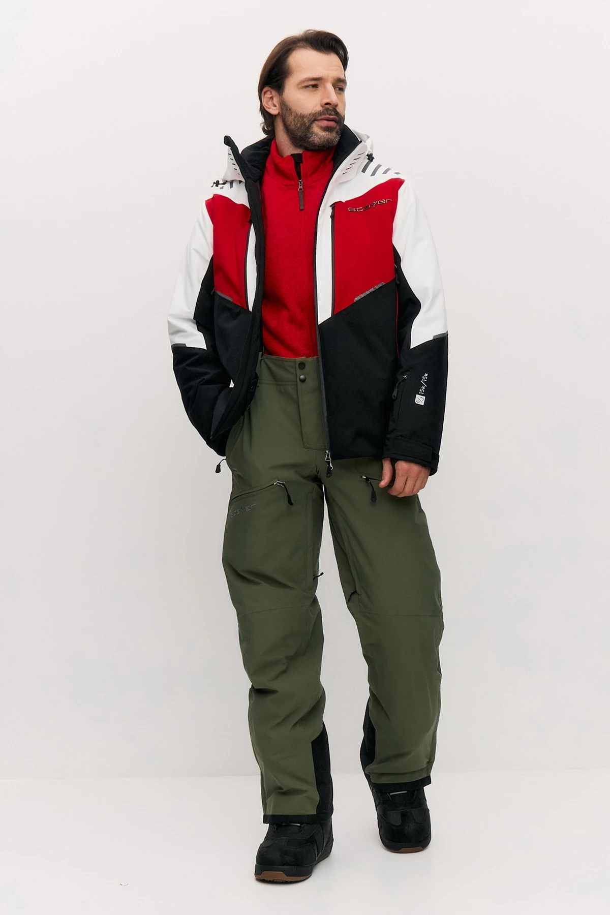 Горнолыжные брюки Чегет мужские 25-22518 56 изображение 1