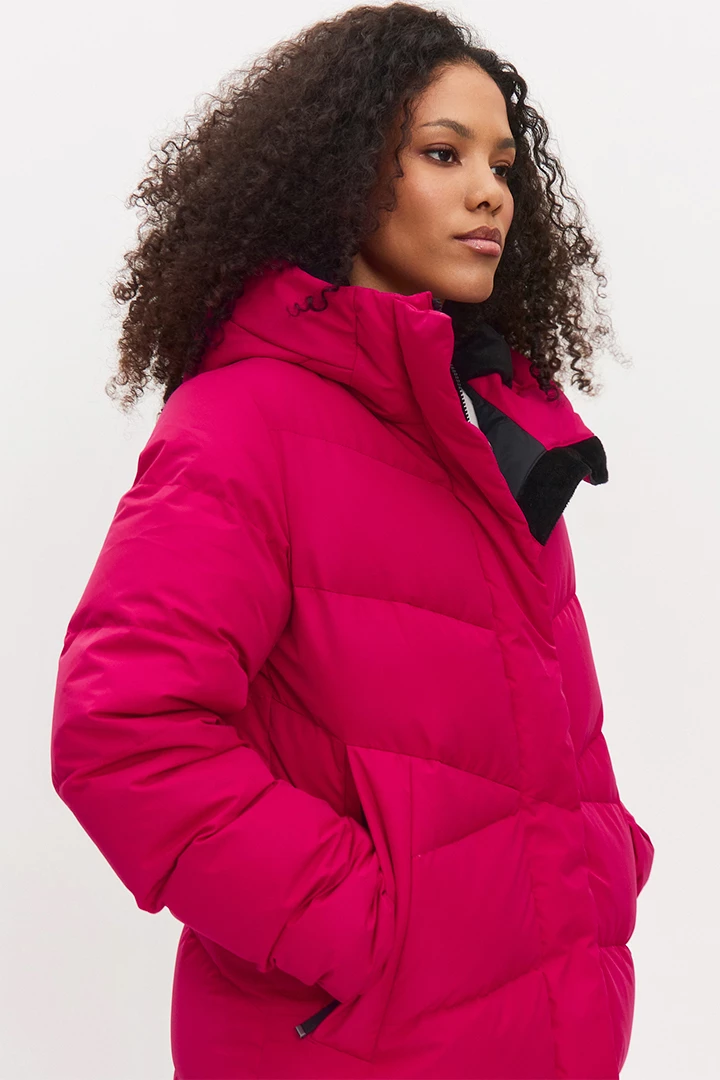 ПУХОВИК ЖЕНСКИЙ ДЛИННЫЙ женский 25-48624 78 изображение 4