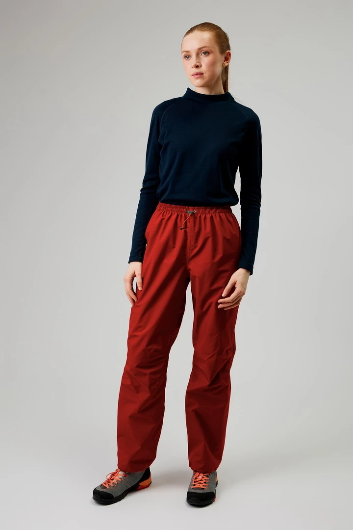 БРЮКИ ПОЛУСАМОСБРОСЫ МЕМБРАННЫЕ 3L ВЕТРО-ВЛАГОЗАЩИТНЫЕ КАТУНЬ женские 26-20523 70 изображение 2