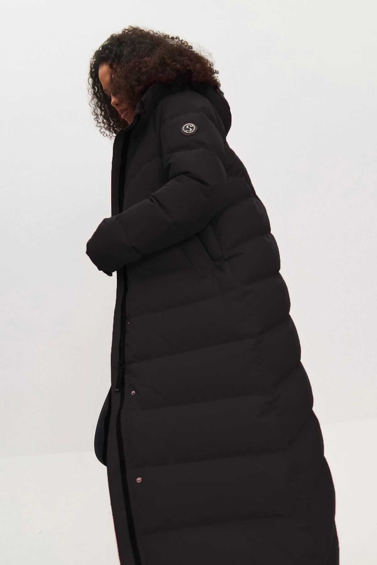 ПУХОВИК ЖЕНСКИЙ ДЛИННЫЙ женский 25-48624 10 изображение 4