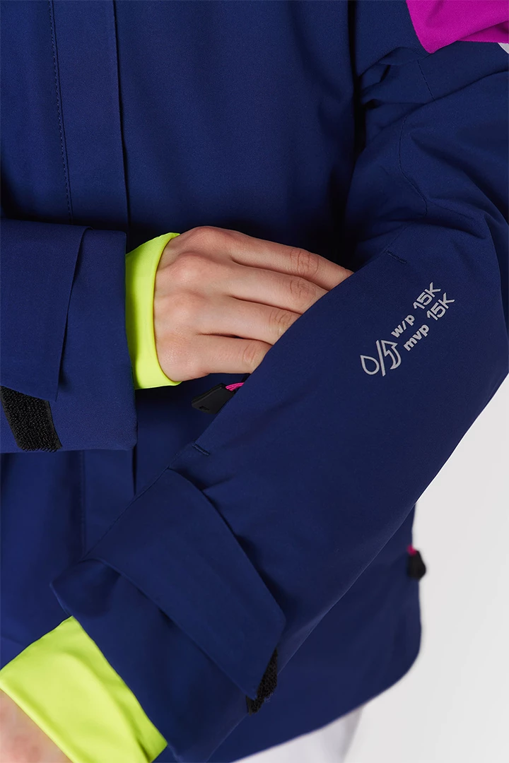 КУРТКА ГОРНОЛЫЖНАЯ УТЕПЛЕННАЯ ВОЛОГАТА женская 26-42533 72 изображение 10