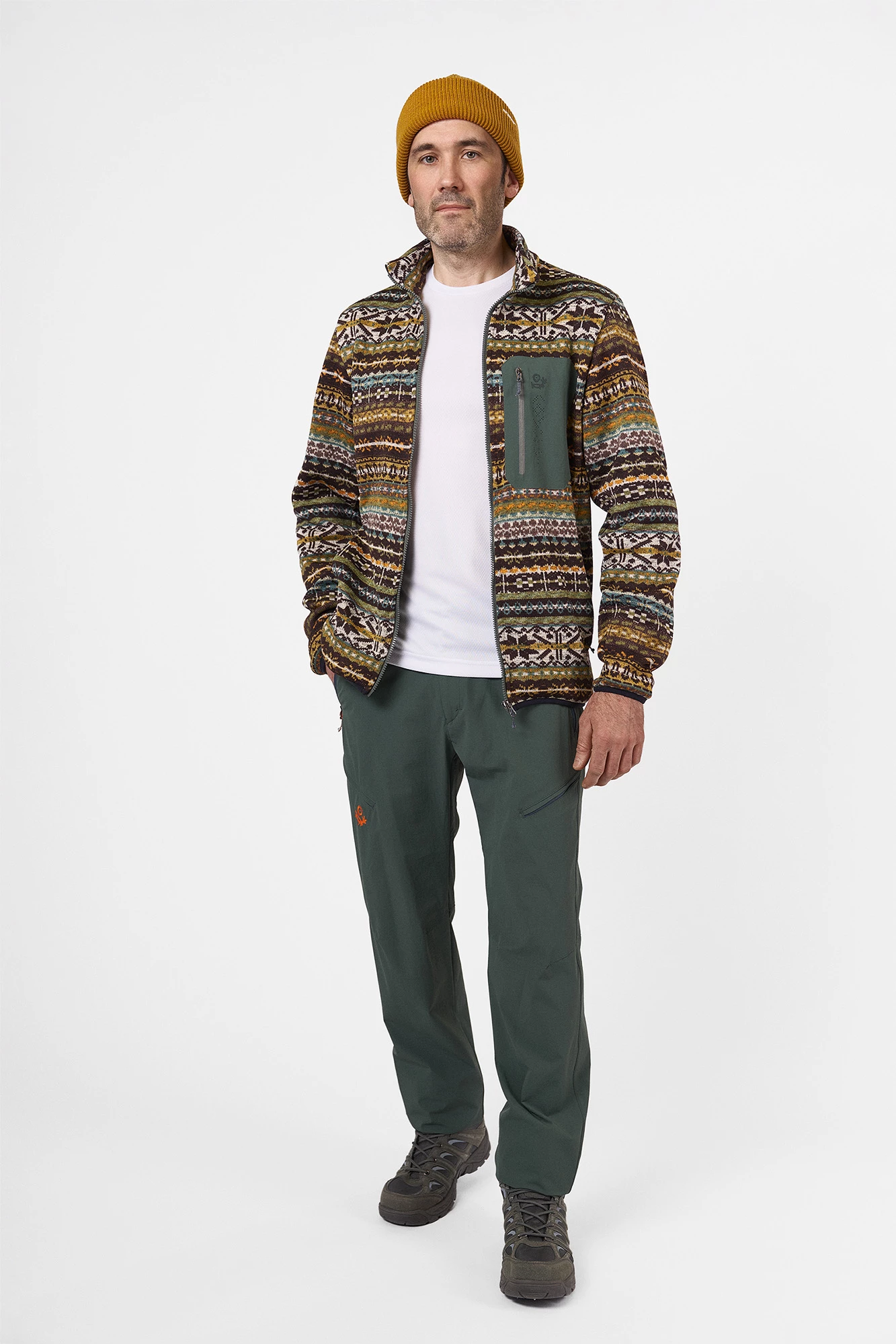 ДЖЕМПЕР ИЗ ETNIC FLEECE мужской 26-71404 56 изображение 4