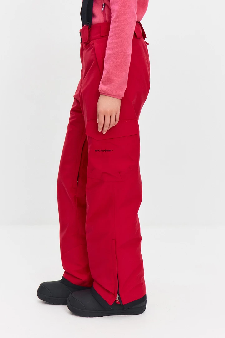 БРЮКИ ГОРНОЛЫЖНЫЕ УТЕПЛЕННЫЕ женские 25-22334 78 изображение 3