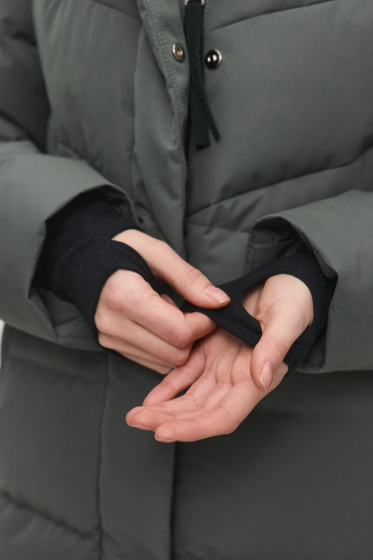 ПУХОВИК ЖЕНСКИЙ ДЛИННЫЙ женский 25-48624 56 изображение 6