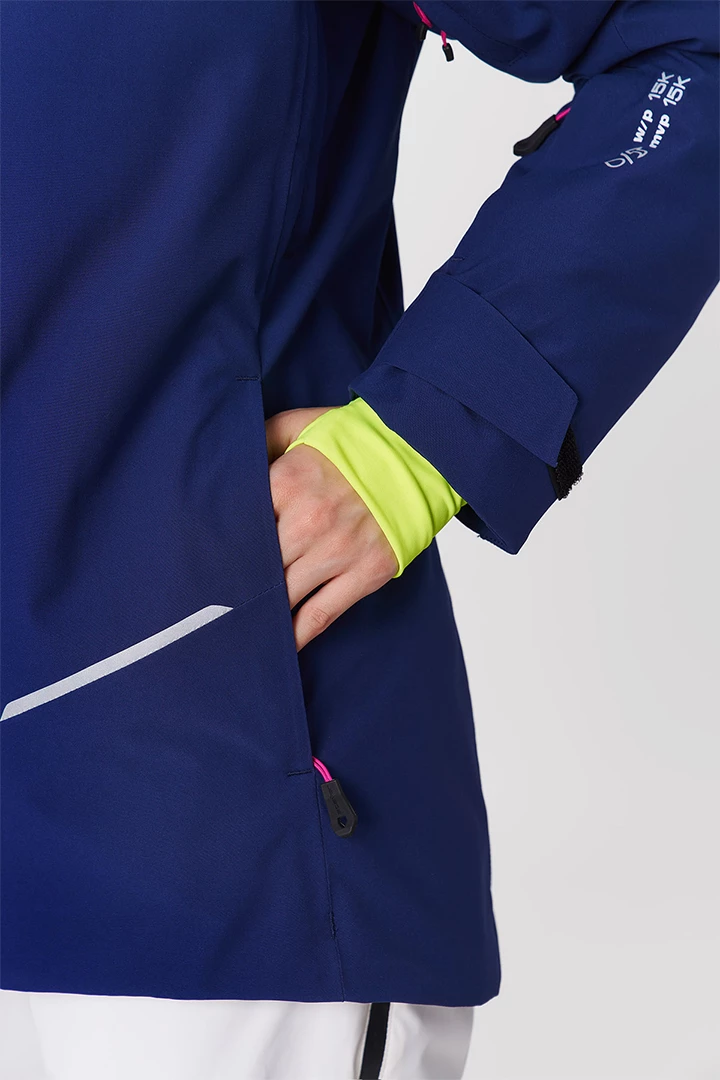 КУРТКА ГОРНОЛЫЖНАЯ УТЕПЛЕННАЯ ВОЛОГАТА женская 26-42533 72 изображение 14