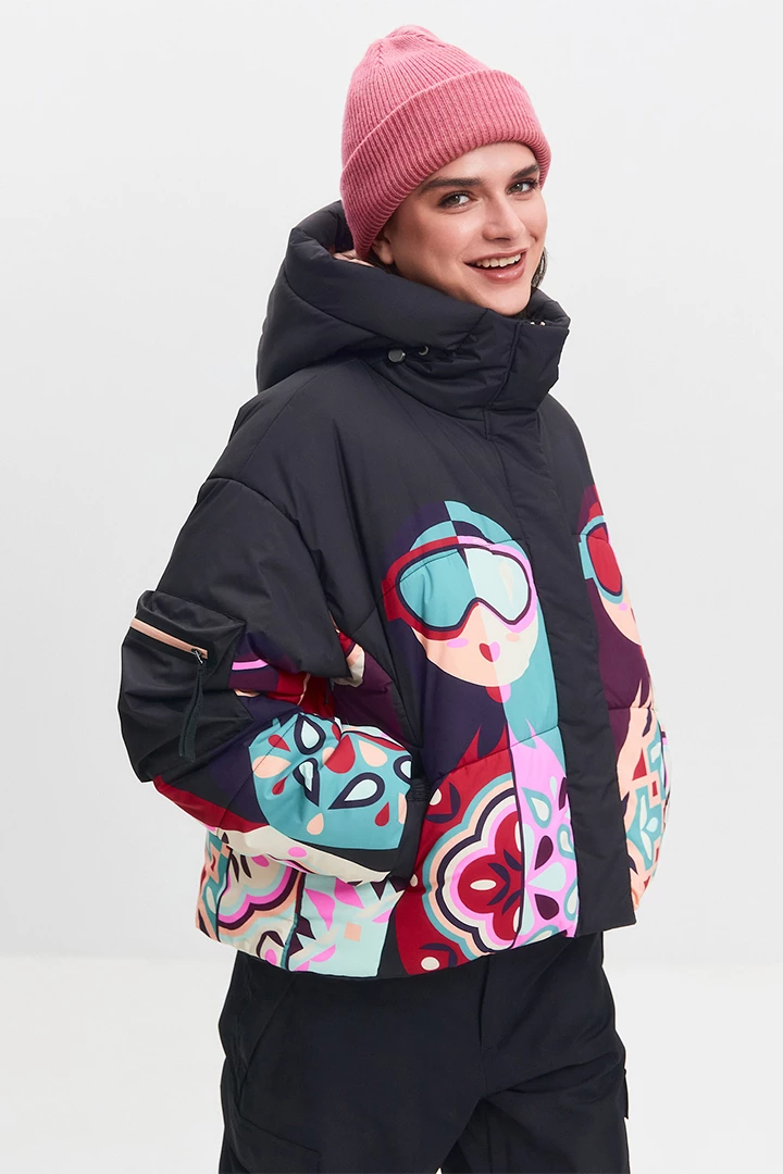 Куртка горнолыжная Матрешка женская 25-42523 10 изображение 6