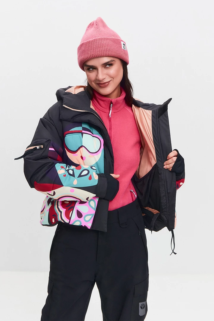 Куртка горнолыжная Матрешка женская 25-42523 10 изображение 3