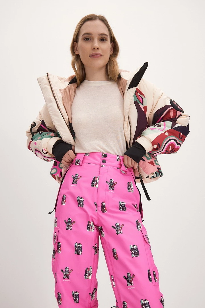 БРЮКИ ГОРНОЛЫЖНЫЕ УТЕПЛЕННЫЕ ТАКЛИК женские 24-22534 76 изображение 5