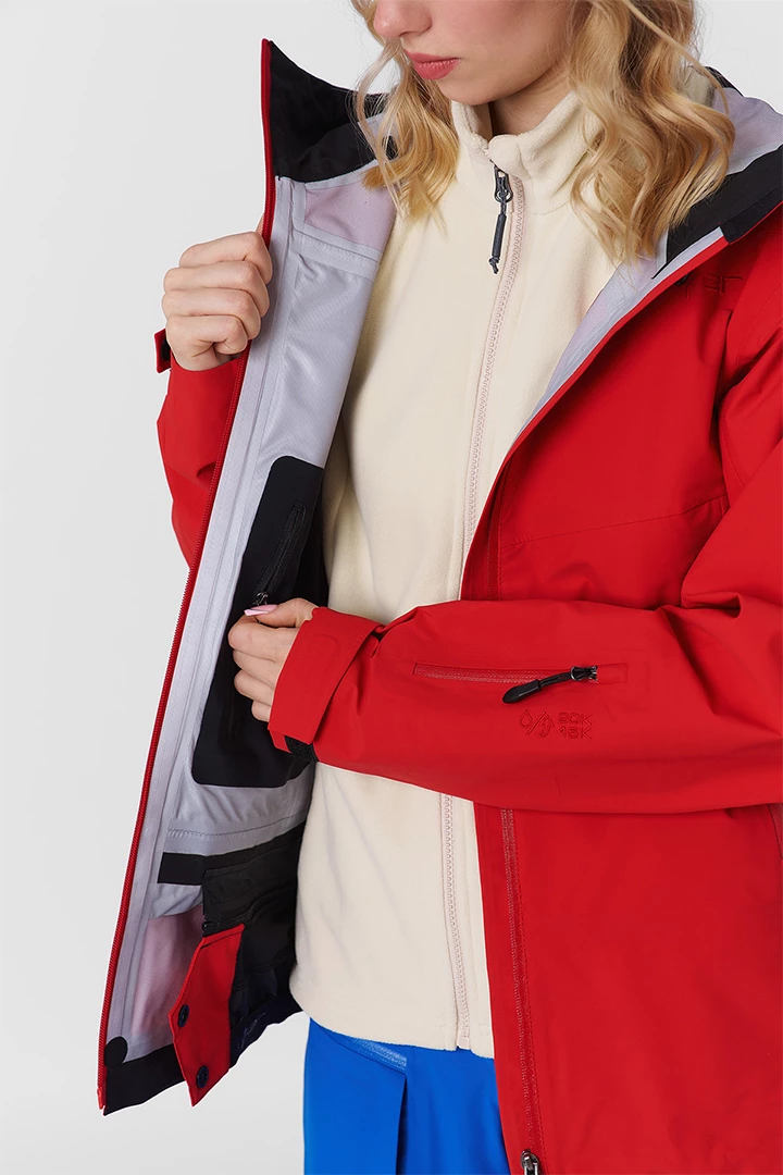 КУРТКА ГОРНОЛЫЖНАЯ МЕМБРАННАЯ 3L  МАМАЙ женская 25-40930 70 изображение 14