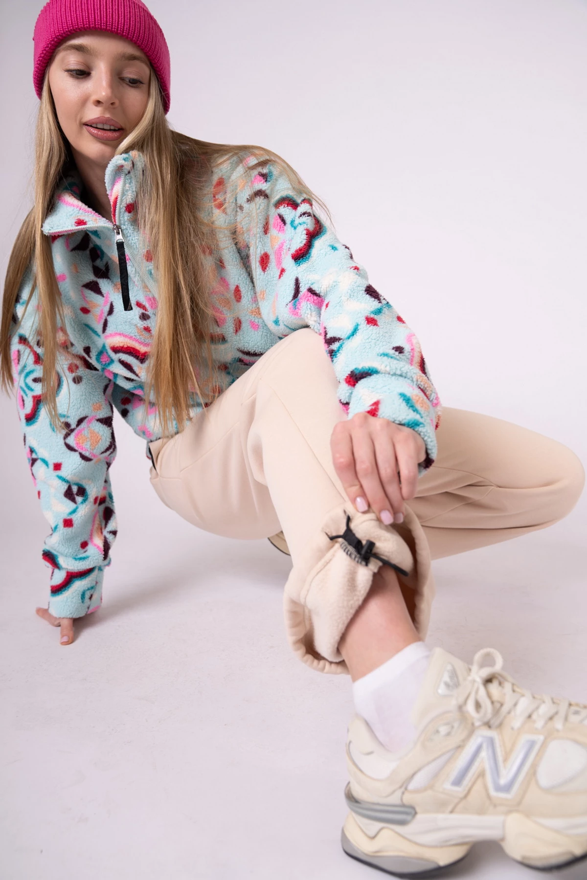 БРЮКИ ИЗ ЕВРОФЛИСА женские 26-20844 06 изображение 8