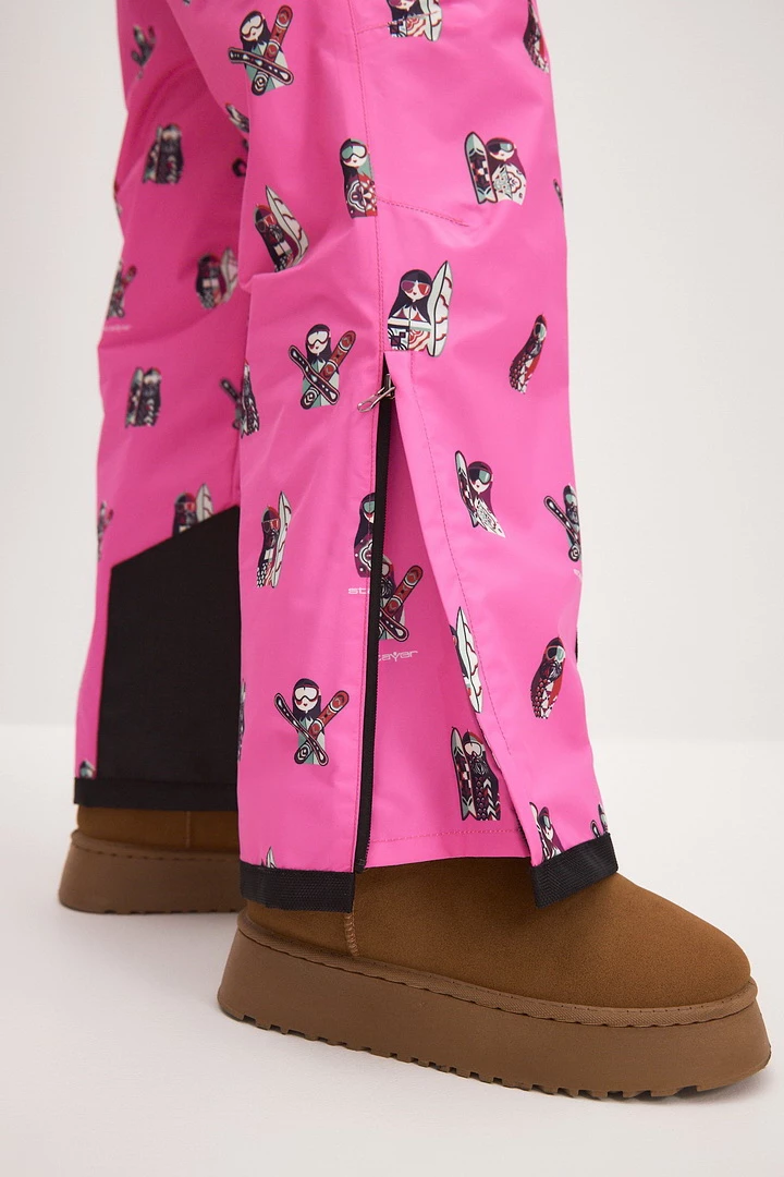 БРЮКИ ГОРНОЛЫЖНЫЕ УТЕПЛЕННЫЕ ТАКЛИК женские 24-22534 76 изображение 10