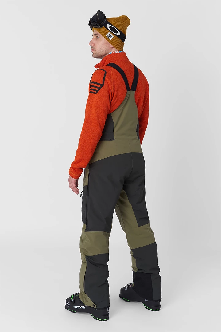 ПОЛУКОМБИНЕЗОН ГОРНОЛЫЖНЫЙ УТЕПЛЕННЫЙ АЯН мужской 25-12214 56 изображение 3