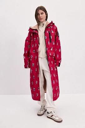 Мембранный плащ  утепленный