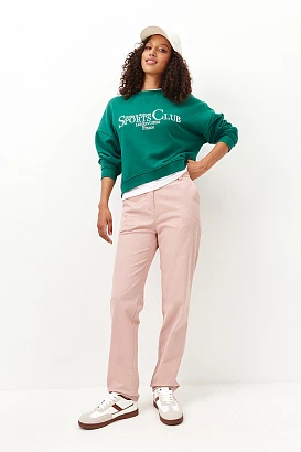 Брюки из хлопка