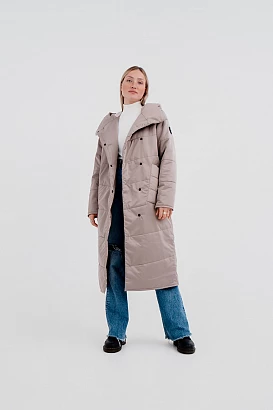 Пальто утепленное