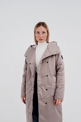 Пальто утепленное