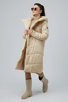 Пальто утепленное