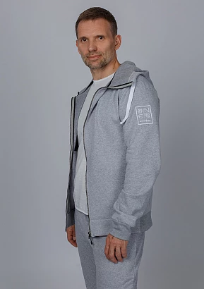 ДЖЕМПЕР ХУДИ НА МОЛНИИ